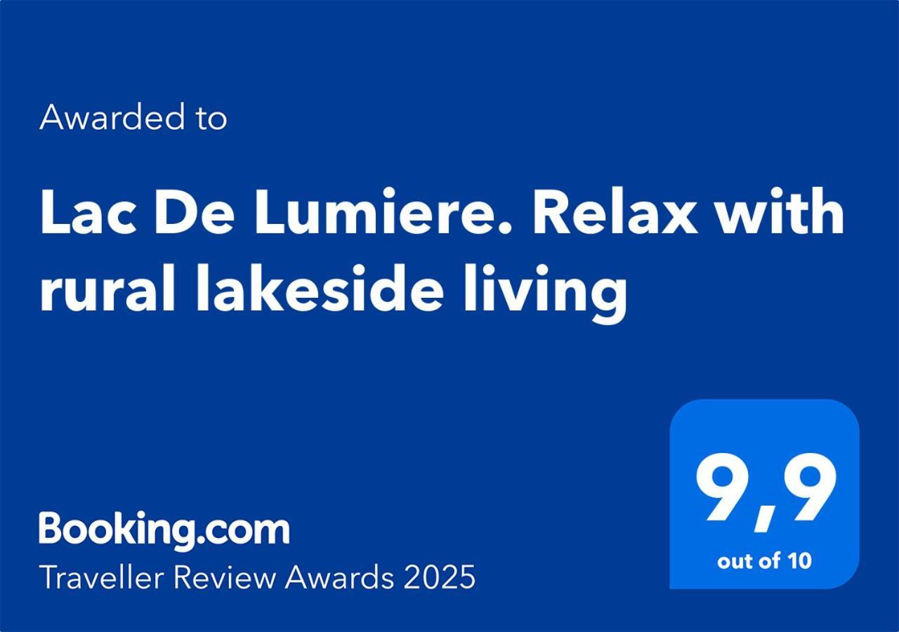 Lac De Lumiere. Relax With Rural Lakeside Living Herry Exterior foto